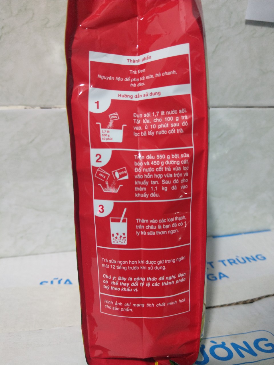 [HCM]Hồng Trà Vinatea gói 500g