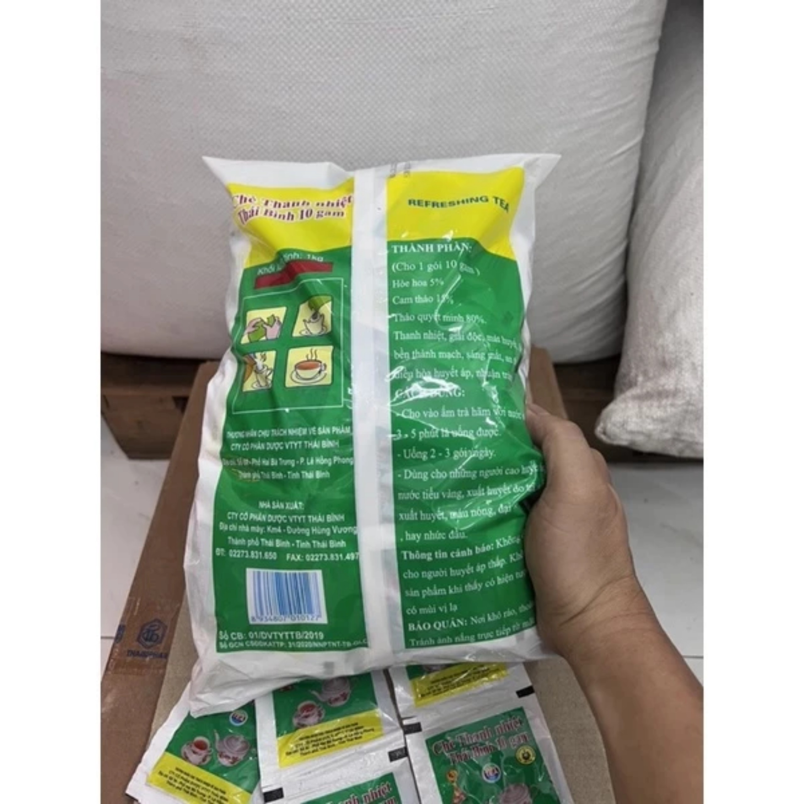 Chè thanh nhiệt Thái Bình