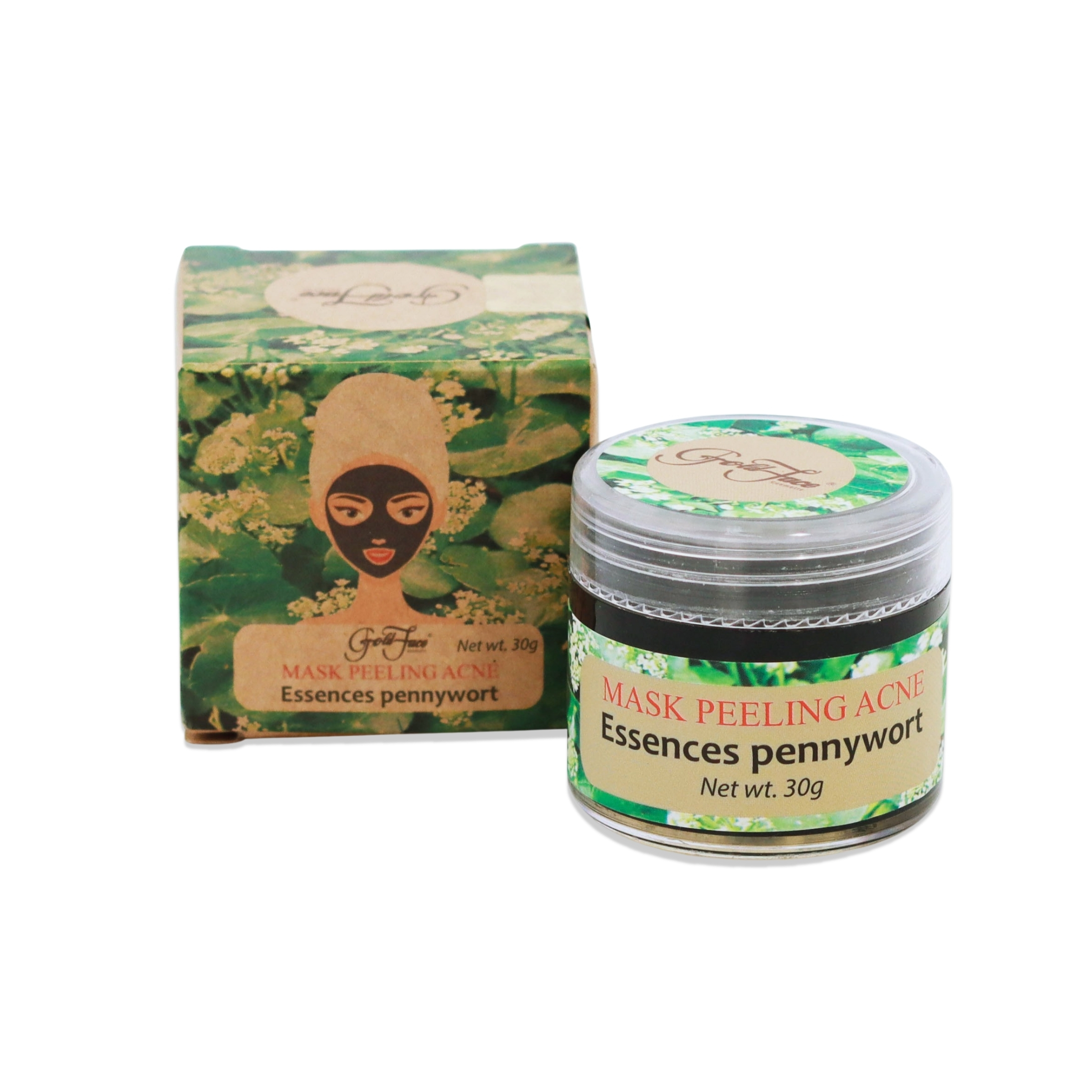 Mặt nạ lột mụn hút độc chì Gold Face 30G