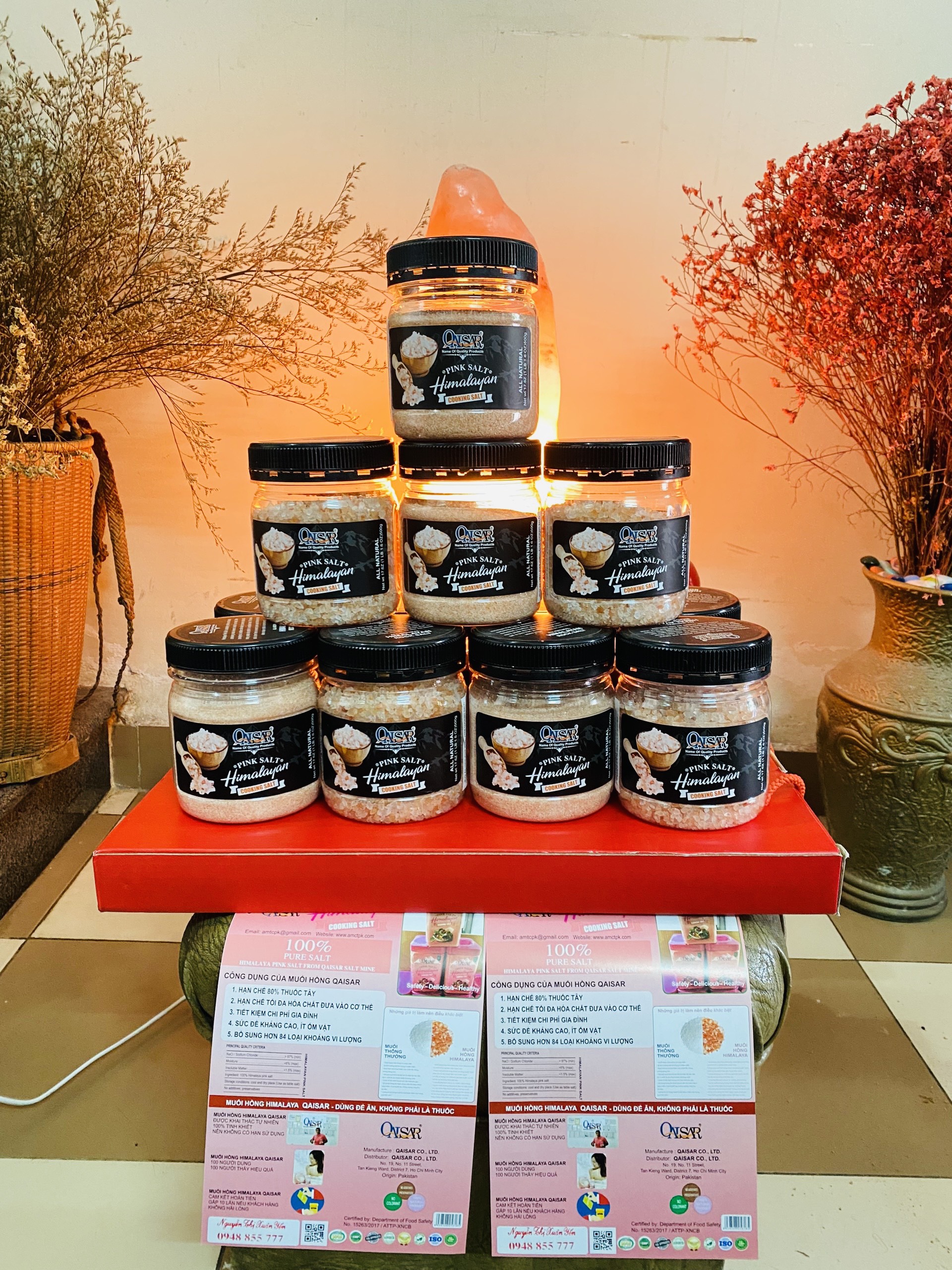 [HÀNG CHÍNH HÃNG] Muối Hồng Himalaya Qaisar