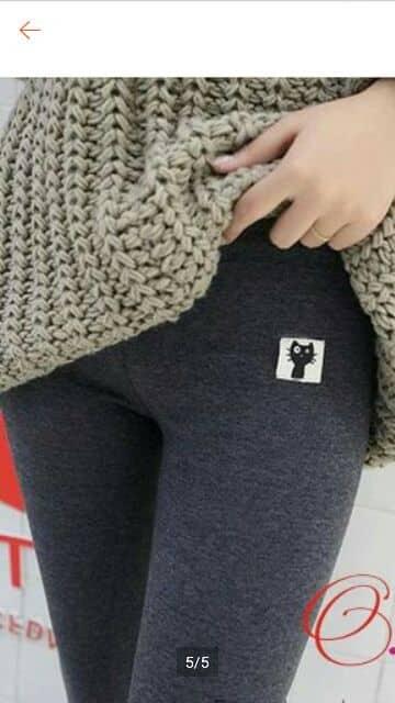Quần legging bầu mèo