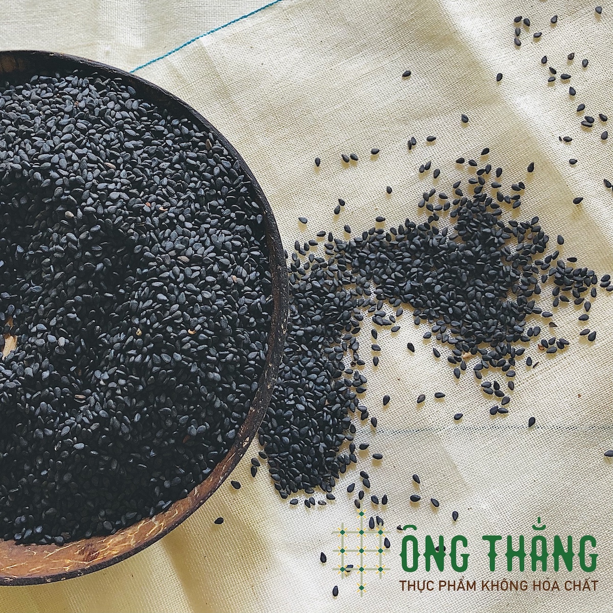 Hạt mè đen ÔNG THẮNG - 500G – GÓI