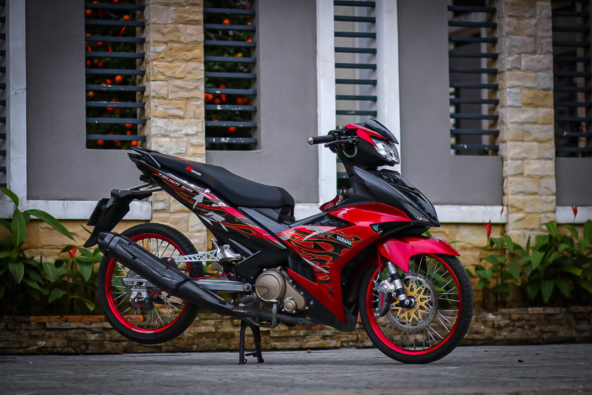 [Giá hủy diệt] Tem rời Exciter 150 đỏ đen - mẫu lửa siêu ngầu 2023
