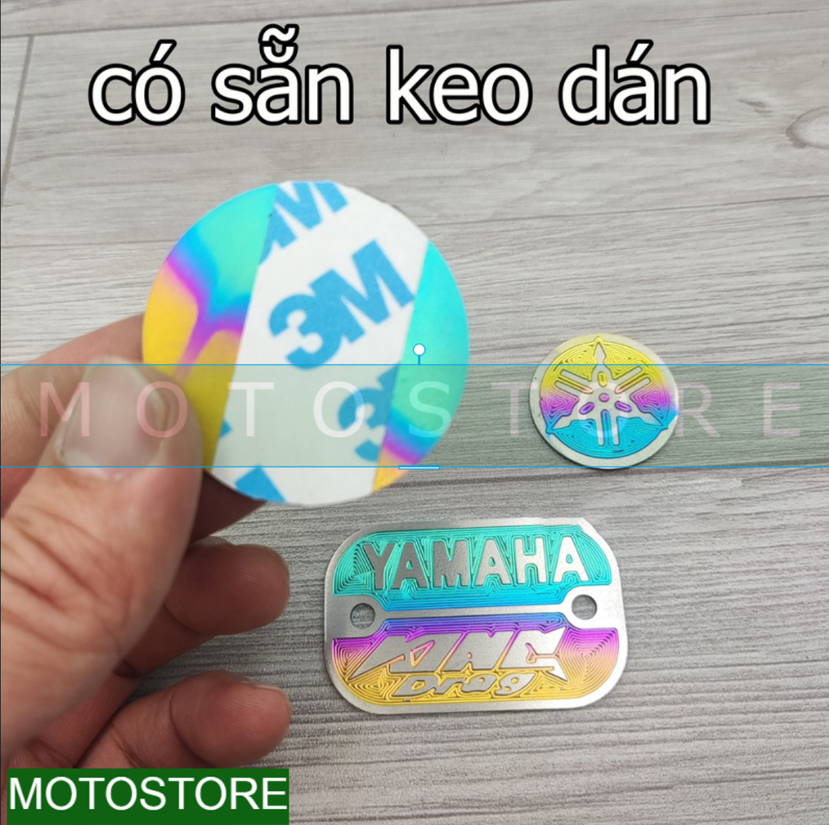 Logo tem Sticker titan Gr5 Fi