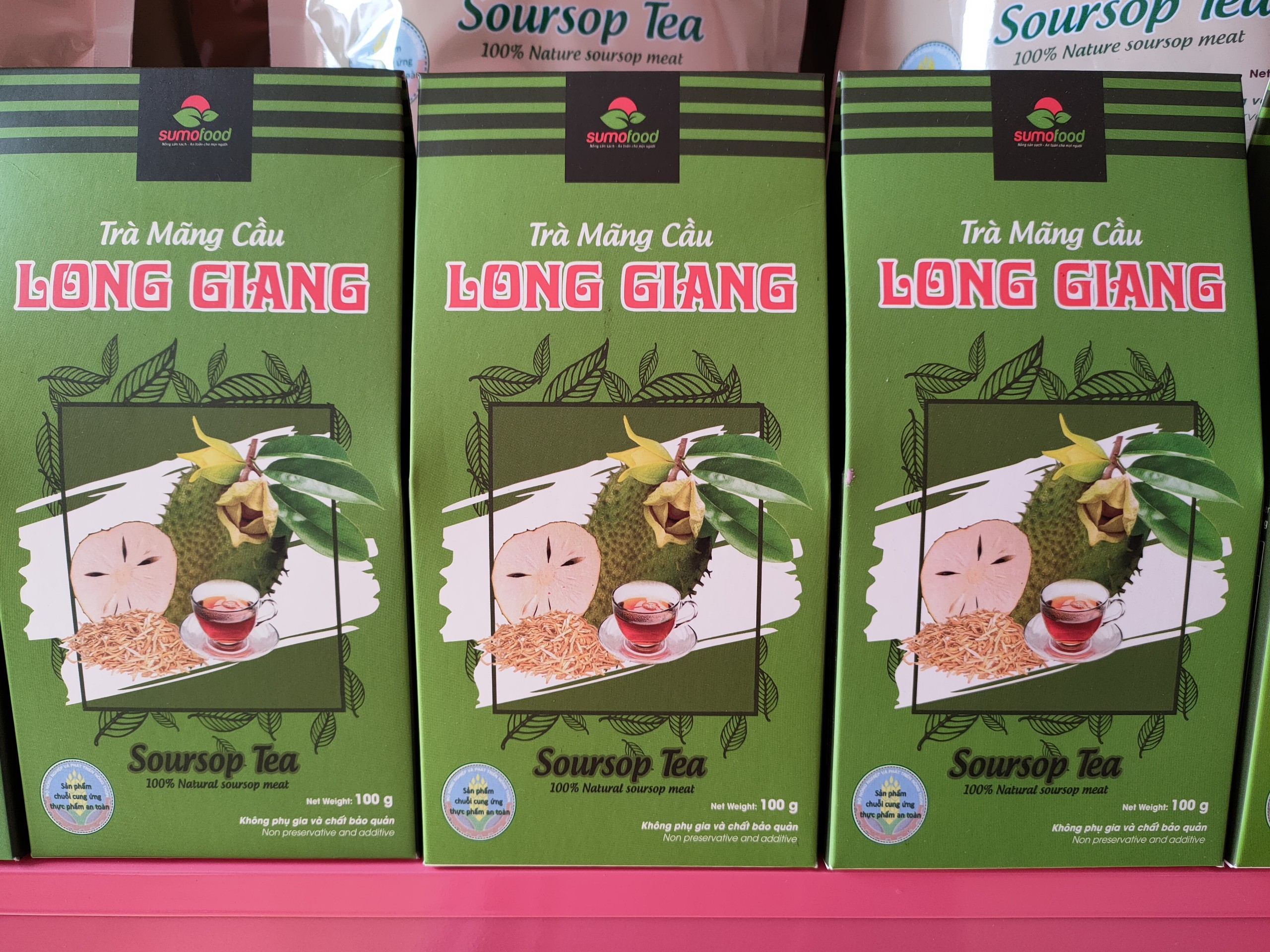 Trà mãng cầu Long Giang 100gr