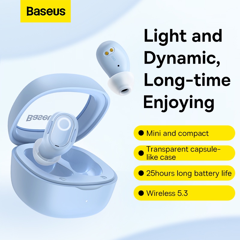 Tai nghe không dây Baseus Model Bowie WM02 Bluetooth V5.3