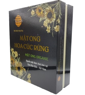 Mật ong xuất khẩu, phiên bản giới hạn - Hộp quà cao cấp - Mật ong Organic - Mật ong hoa Cúc rừng VNBEES thumbnail