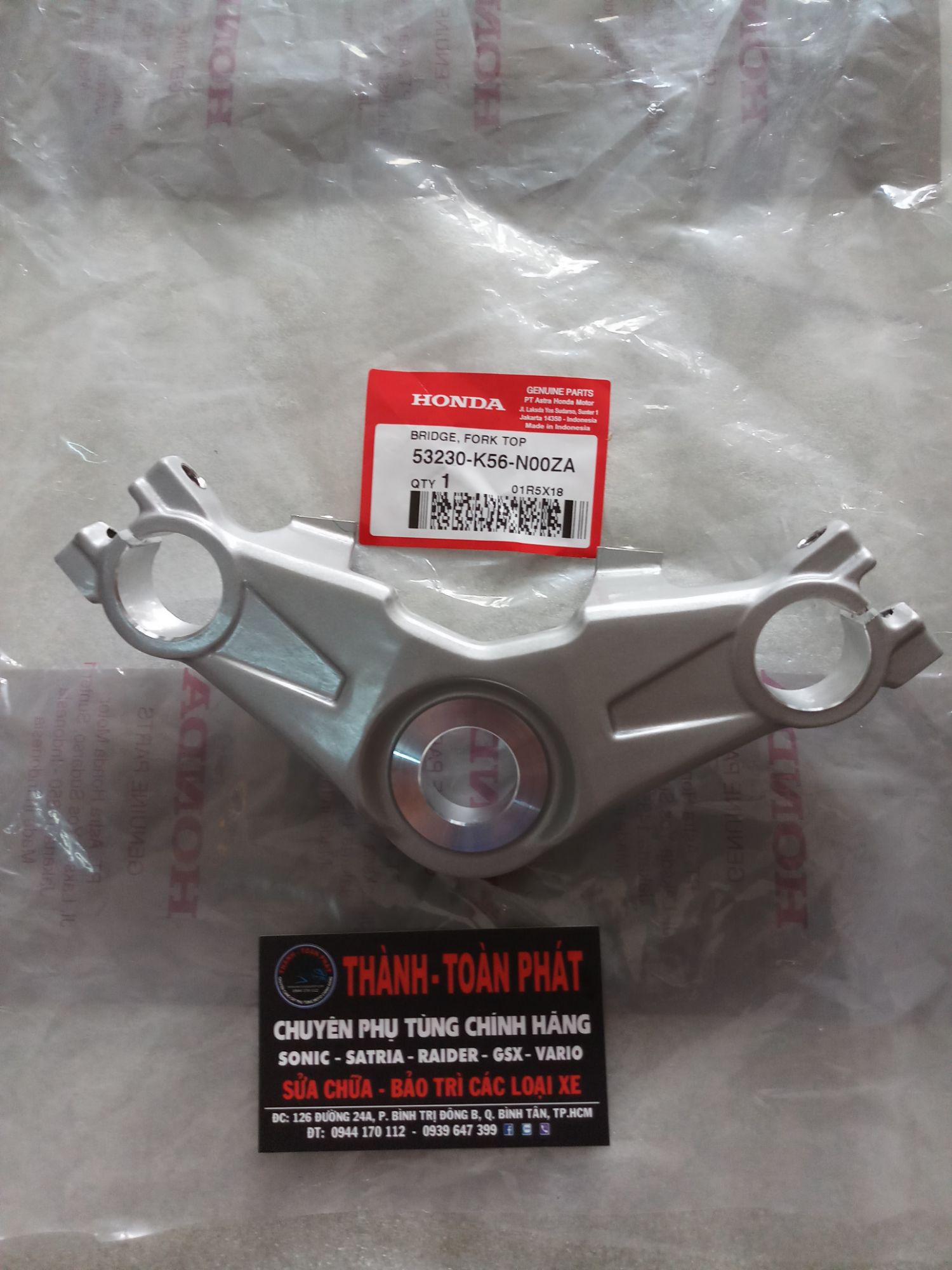 Chảng ba trên Sonic 150