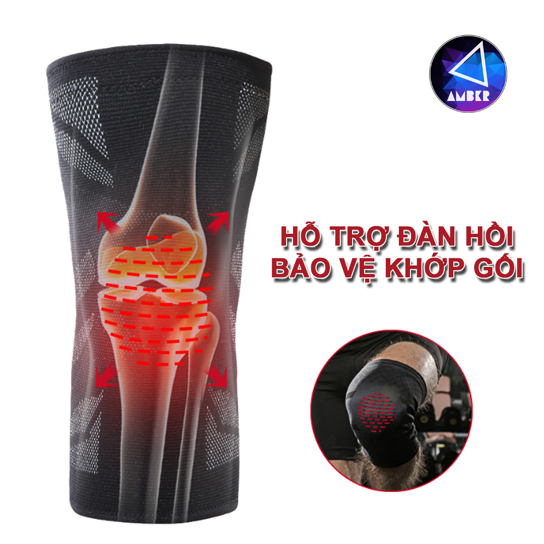 Đai Bảo Vệ Đầu Gối Đàn Hồi Amber (VBG002)