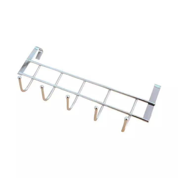 THANH TREO INOX 5 MÓC GẮN CỬA