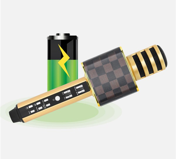 Mic hát kèm loa bluetooth karaoke [SDRD] SD-18 - Mic hát kèm loa - Tự sướng chuyên nghiệp - Nhỏ gọn dễ mang theo - 2 loa siêu trầm - Pin chất lượng cao - 6h liên tục