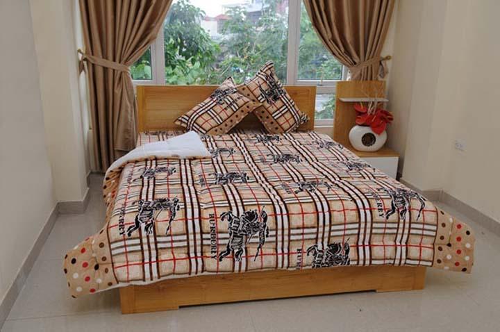 Chăn Lông Cừu 3 Lớp Loại Dày Siêu Ấm