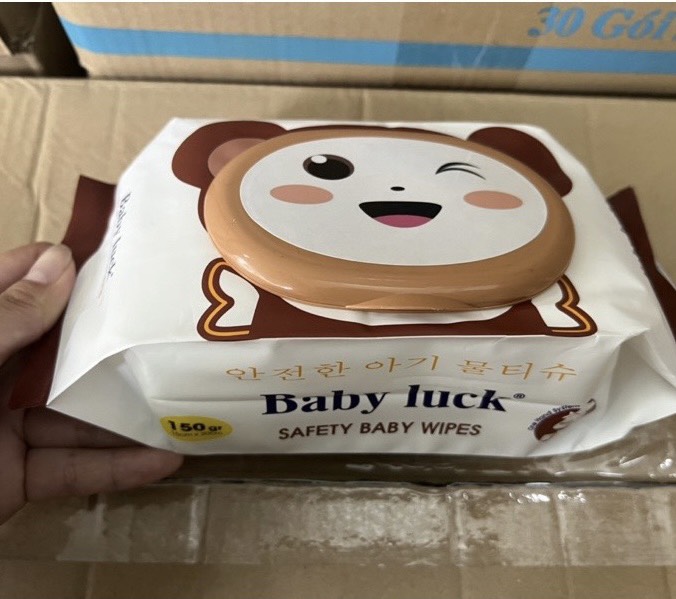 Combo 5 bịch Khăn ướt baby 100 tờ ( mẫu đa dạng)