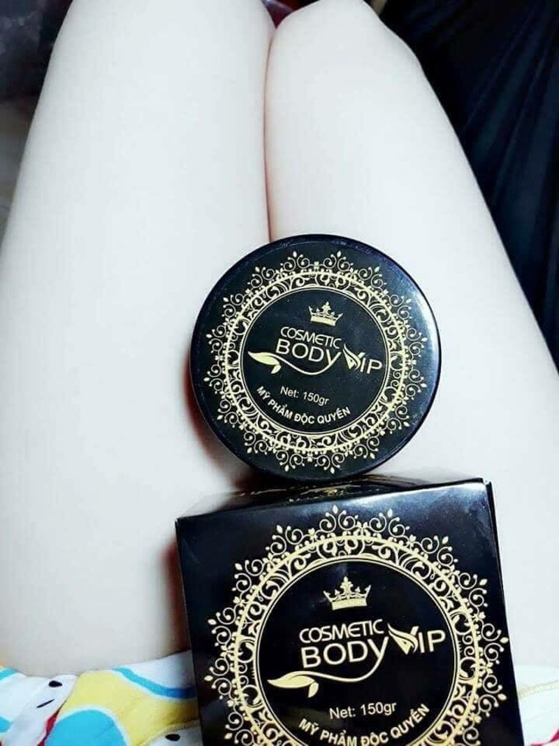 Combo 5 Hộp Kem Body VIP COSMETIC Trắng Da 150g