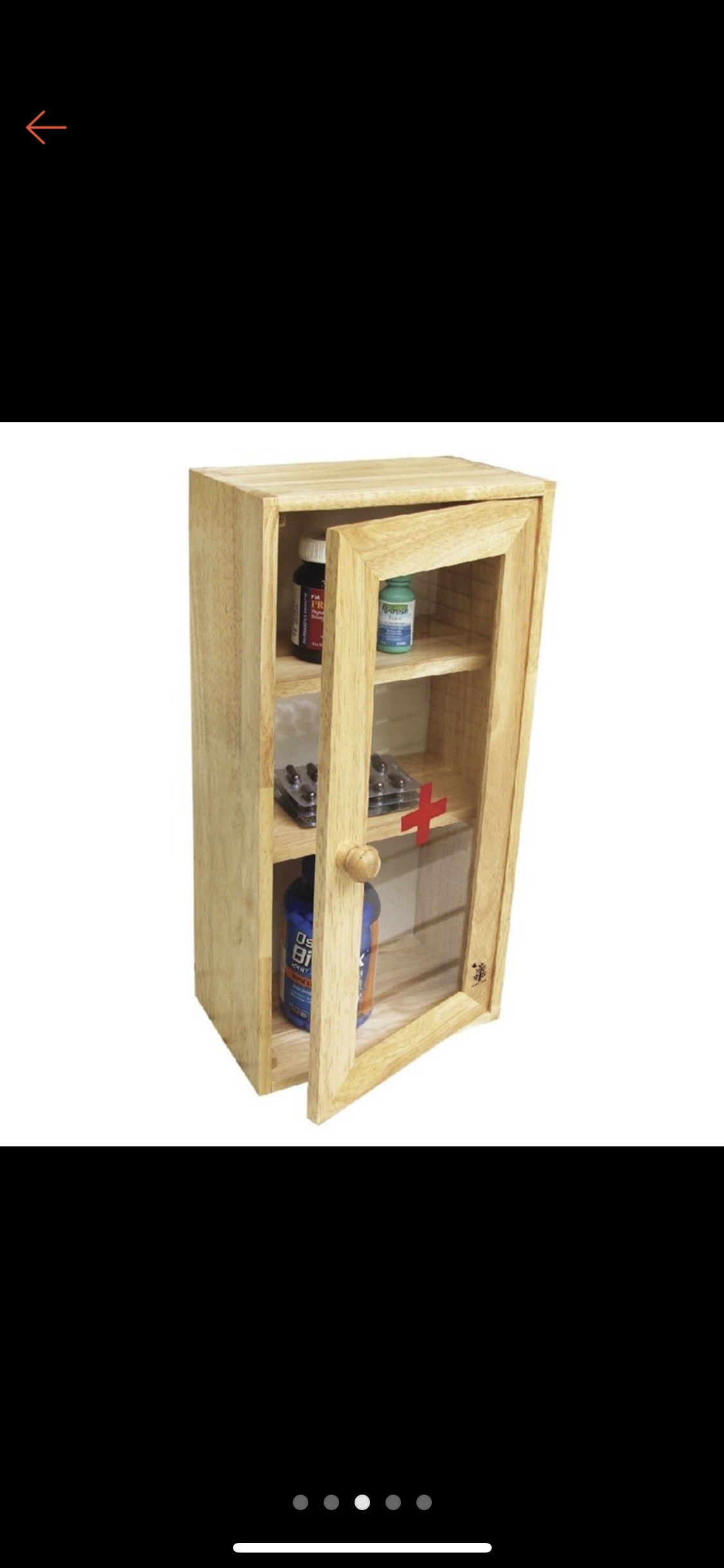 Tủ y tế đơn Gỗ Đức Thành 41241