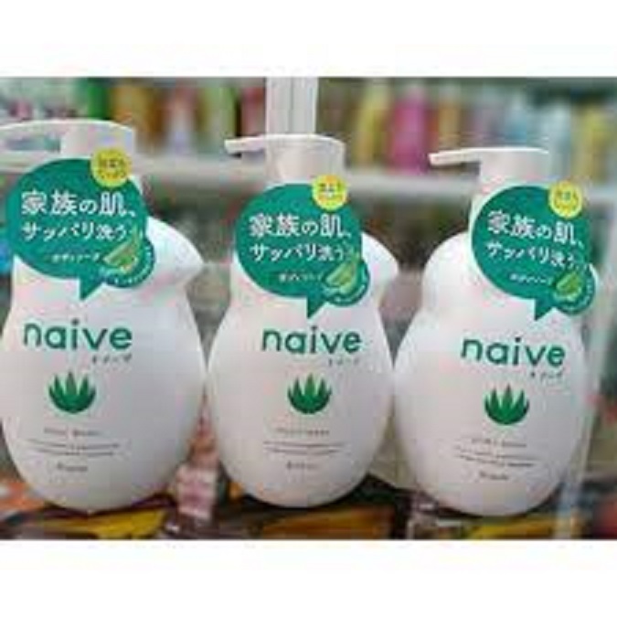 Sữa tắm Kracie Naive 530ml Nhật Bản