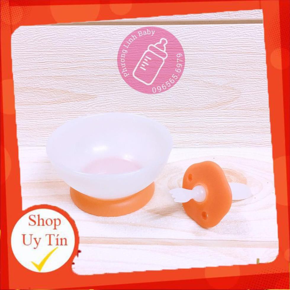 Có Tem Phân Phối - Bộ Bát Dĩa Tập Ăn Combi Dành Cho Bé