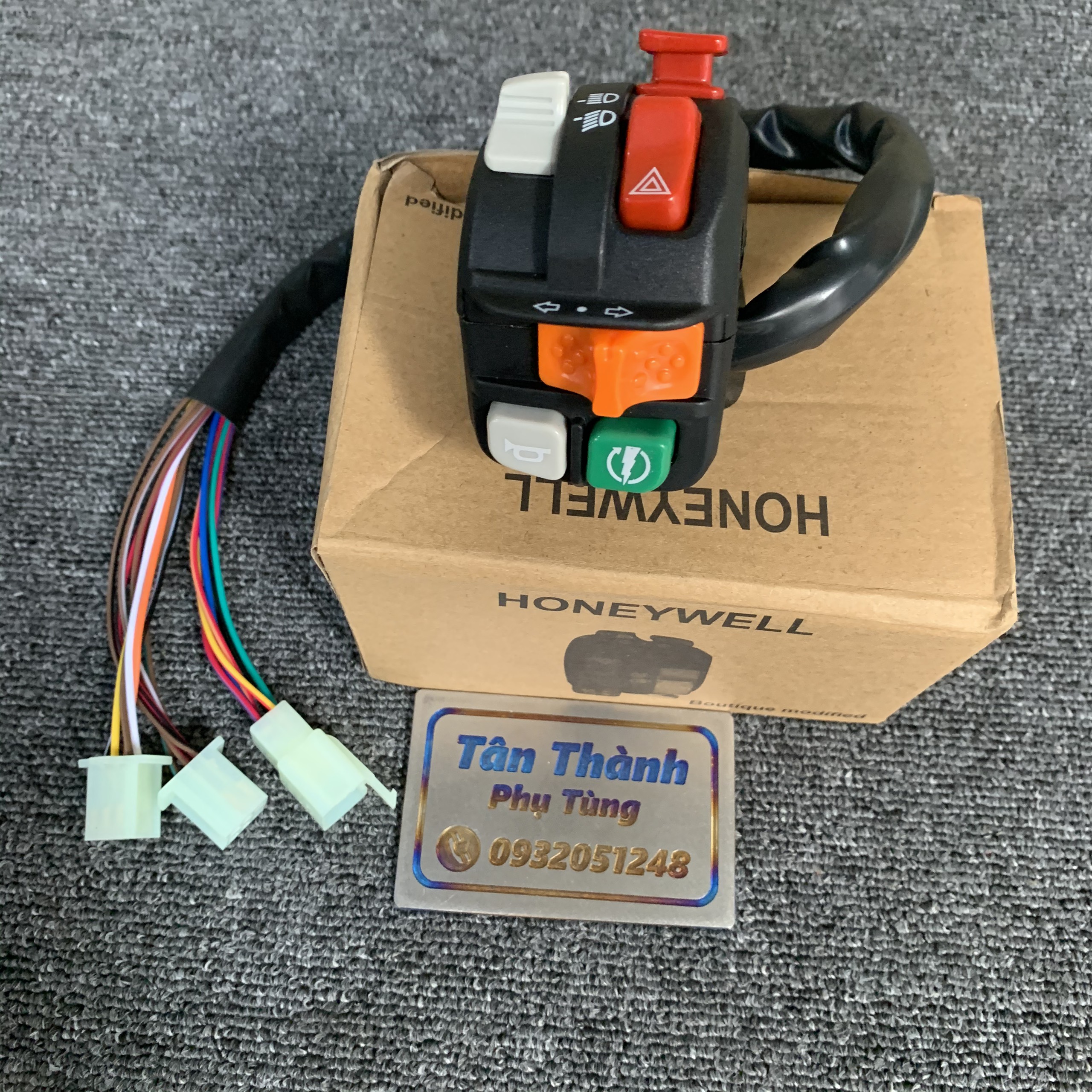 Cùm công tắc HONEYWELL 7 chức năng