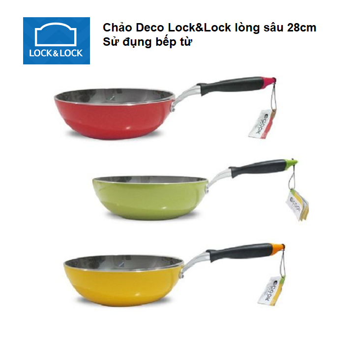 [HCM]chảo nấu bếp từ lock&lock - chảo nấu bếp từ