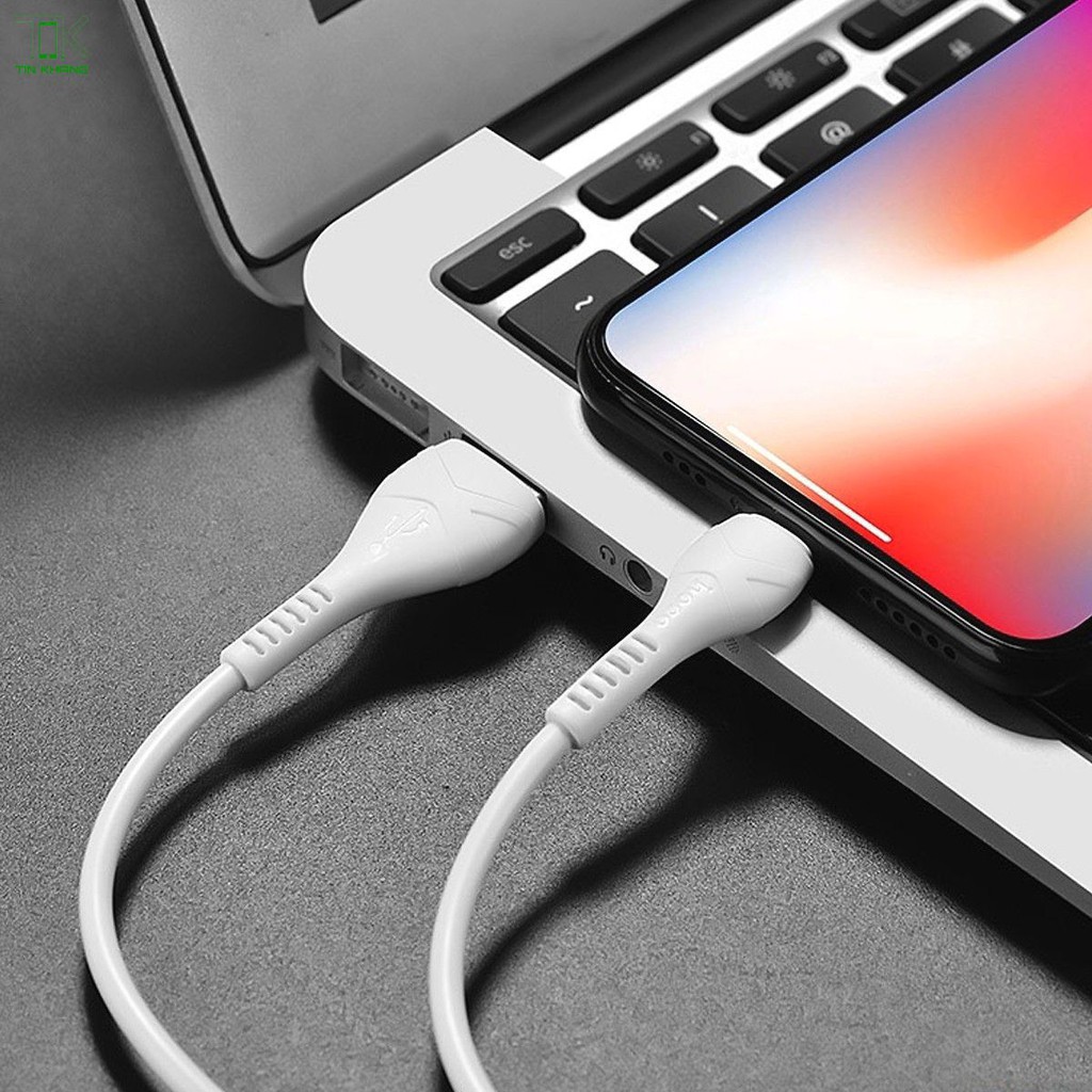 Cáp Sạc Nhanh H0C0 X37 Chân Lightning Type C Micro USB