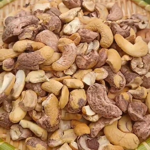 Gói 200g hạt điều bể rang muối giòn thơm