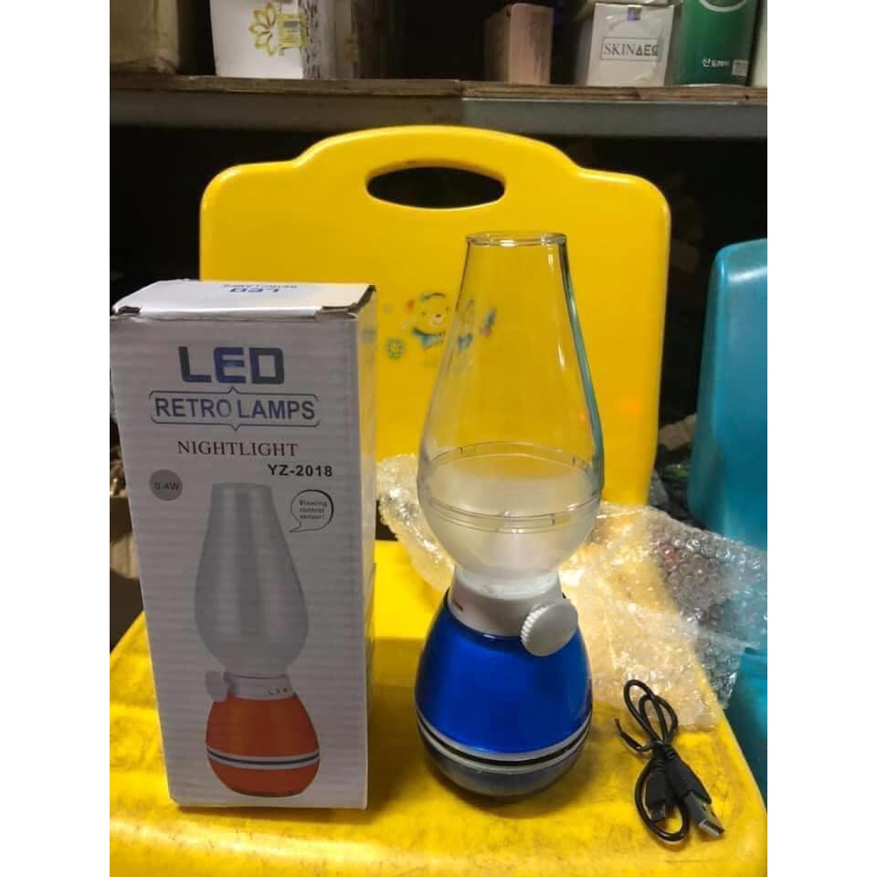 ĐÈN THỜ LED CẢM ỨNG THẦN KÌ, THỔI ĐỂ BẬT, TẮT