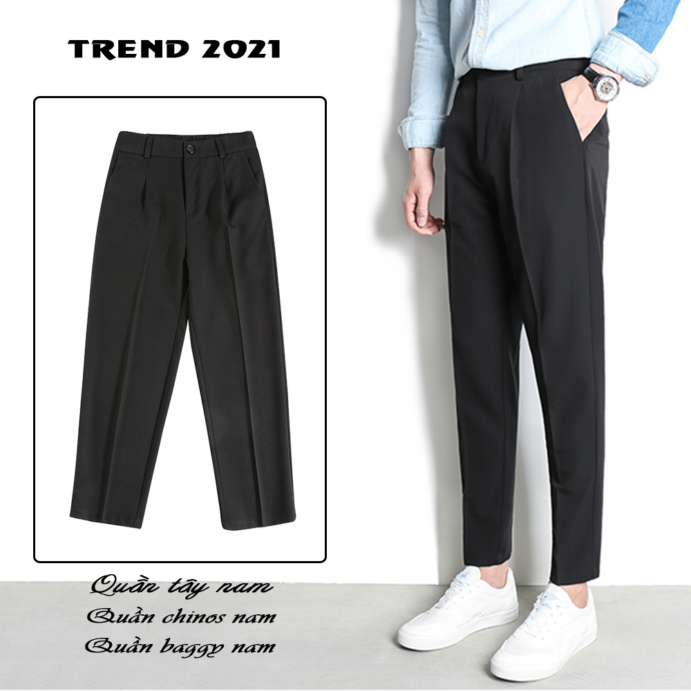 Quần Tây Nam Dáng Baggy Cạp Cúc Thanh Lịch Basic Phù Hợp Với Mọi Lứa Tuổi Thời Trang FORHIMCS2 JOGGER NAM 9000063C10