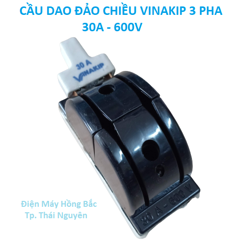 Cầu dao điện đảo chiều 2P 30A 600V - Vinakip