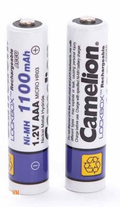 Pin xạc xin camelion AAA