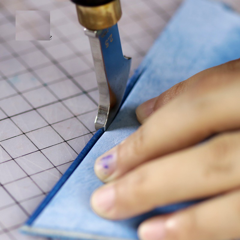 ke viền cán gỗ - dụng cụ làm đồ da handmade