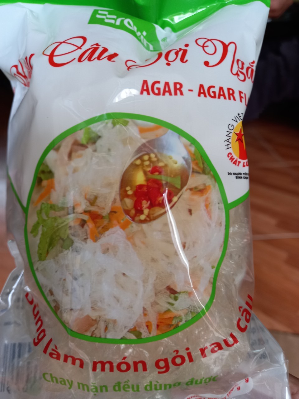 MIẾN RAU CÂU SỢI NGẮN HOÀNG YẾN  16K/1 gói