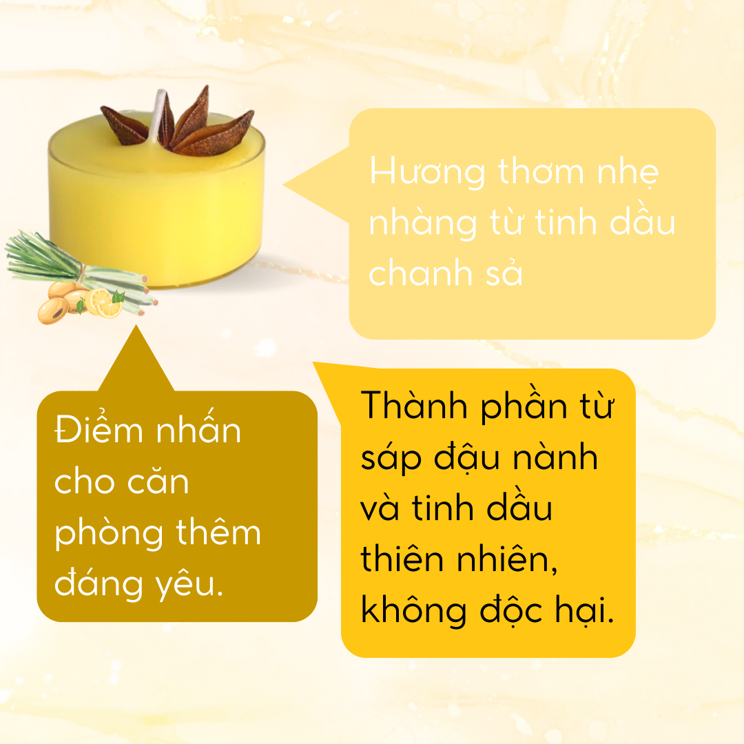 TOPAZ CANDLE [Labbi] Nến trang trí / Candle