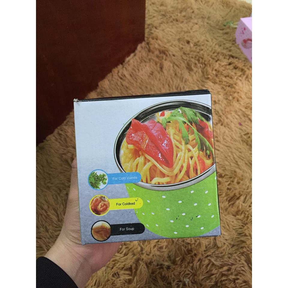 Cặp lông cơm 1 tầng CHẤM BI