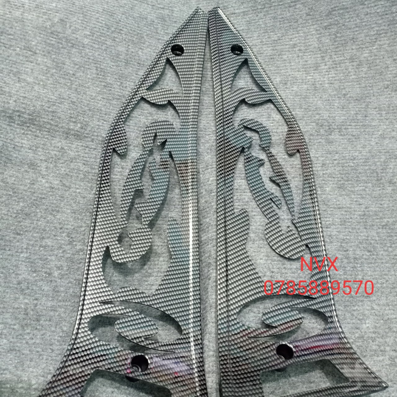 GÁC CHÂN TRƯỚC XE NVX CARBON