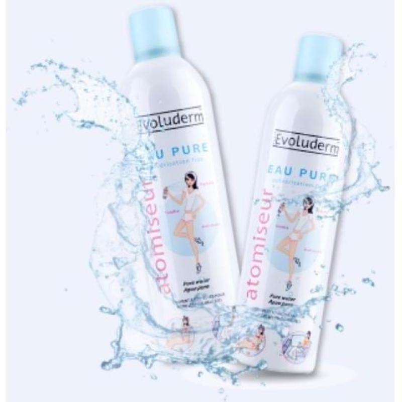 Evoluderm Atomiseur Eau Pure Mineral Spray 150-400ml