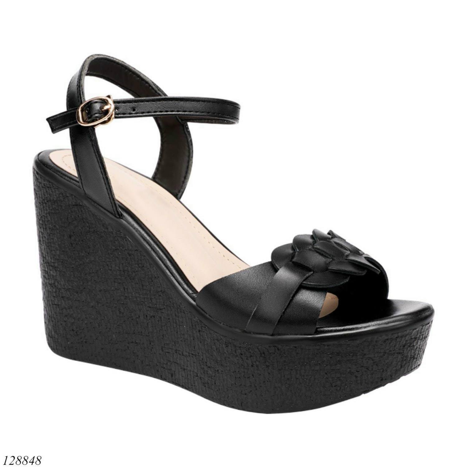 Sandal đế xuồng quai kiểu cao 10 phân L90