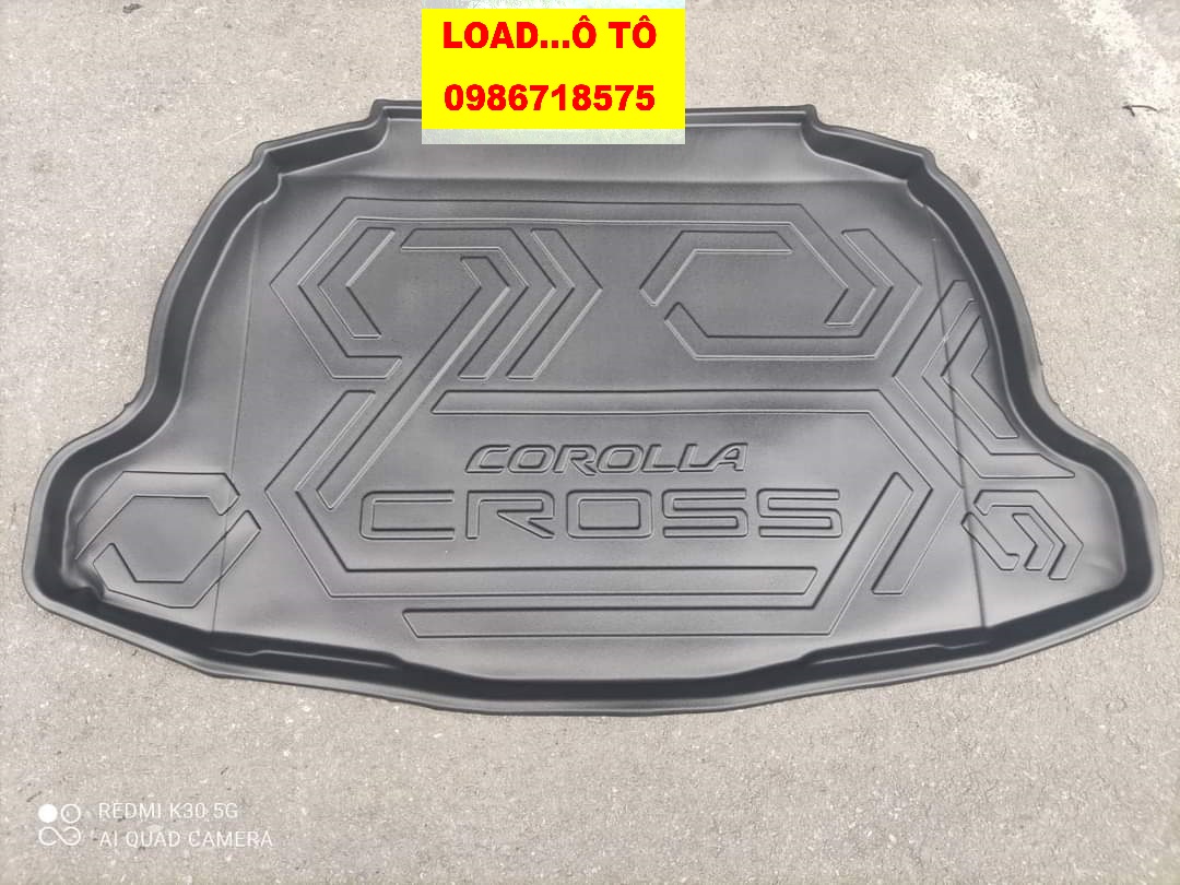 Lót cốp nhựa toyota cross 2023-2020❤️ lót cốp nhựa dẻo tpo toyota corolla cross
