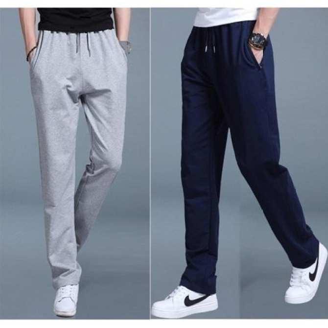 [HCM]COMBO 2 Quần Jogger da cá nam hàn quốc cao cấp ( den/ xám )