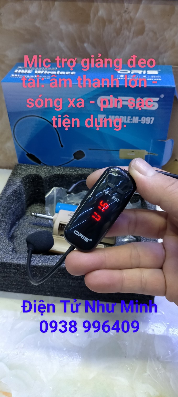 Mic trợ giảng - Mic không dây 997