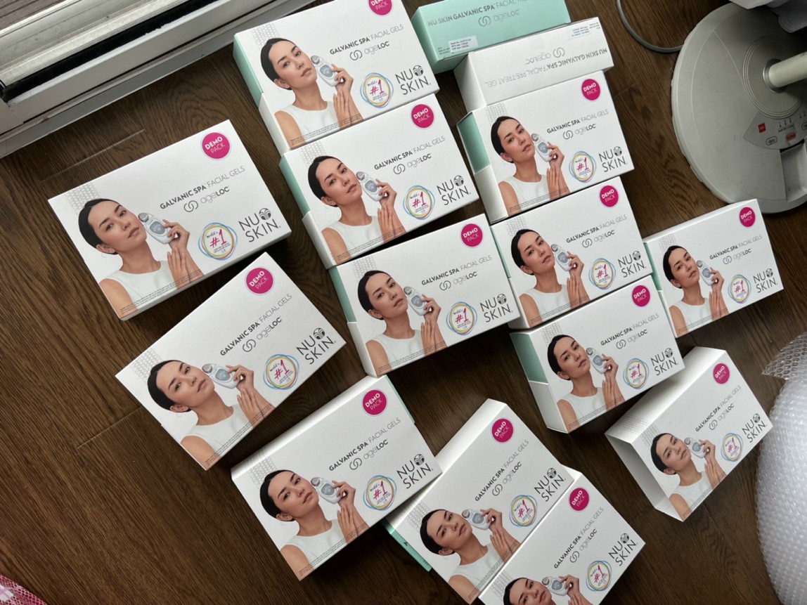 [30 cặp giá sốc chuẩn công ty 100%]Big Gel Chạy Máy Nuskin ageLOC Galvanic Spa
