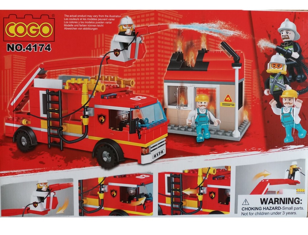 COGO - 4174 Lắp Ráp Mô Hình Bể Chứa Nước Chữa Cháy