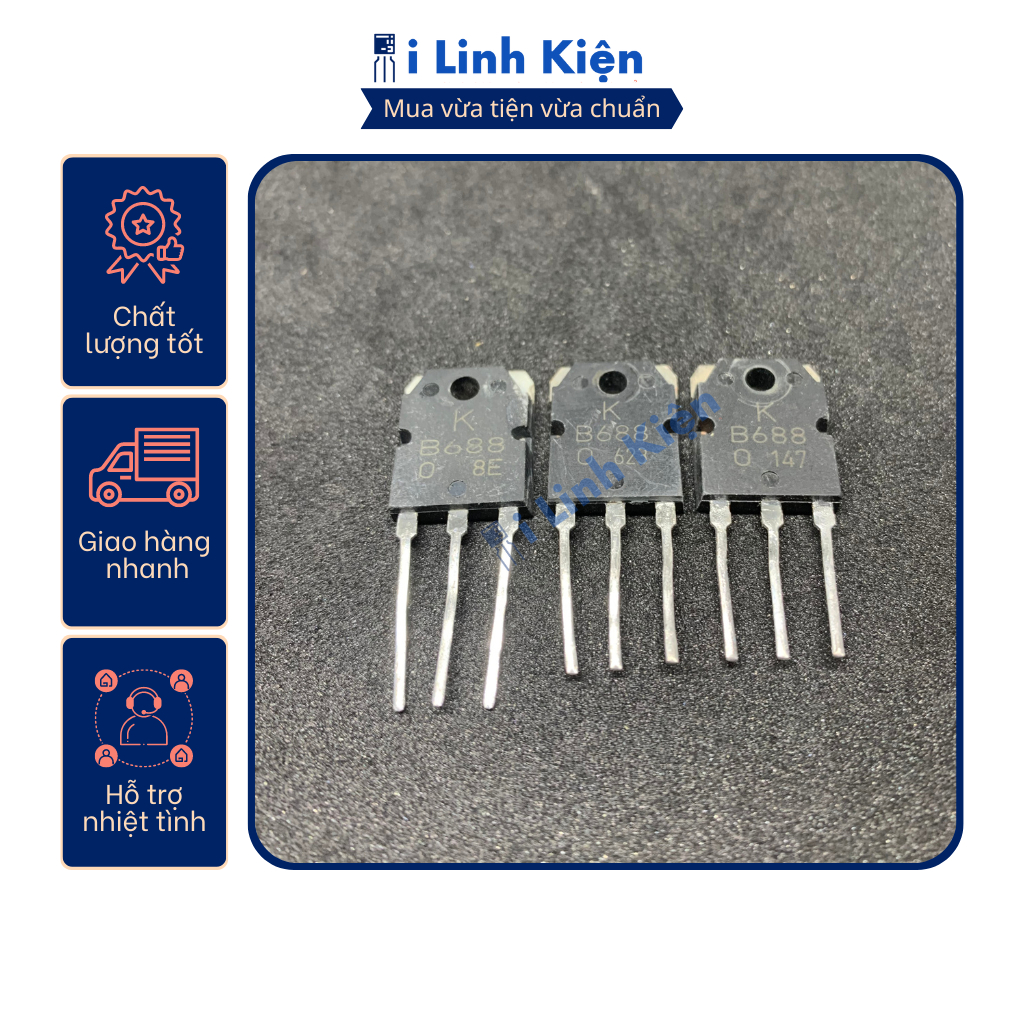 Cặp sò D718 B688 Combo 10 con chất lượng tốt