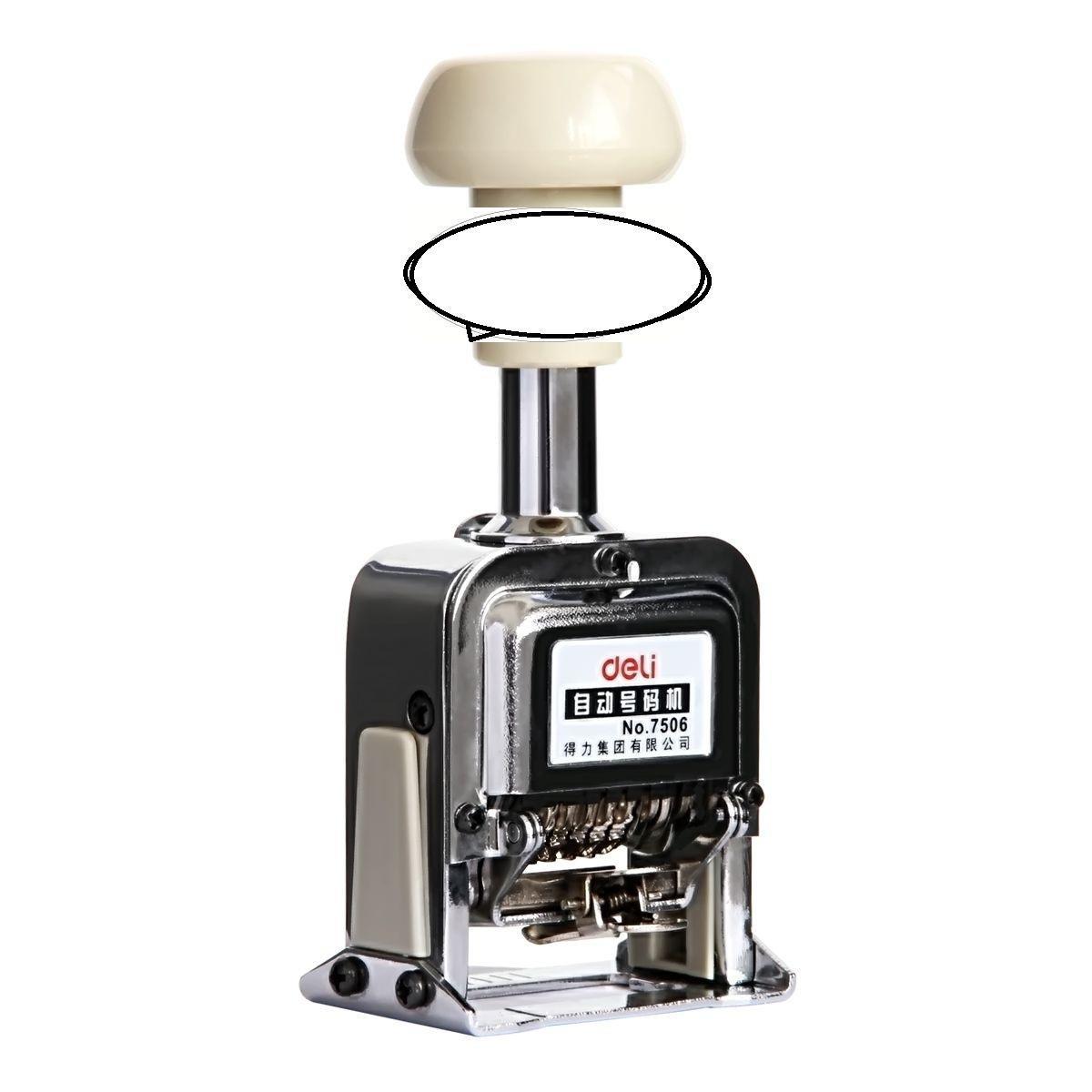 [HCM]Dấu số nhảy tự động Deli số cao 5mm loại 6 số và loịa 8 số