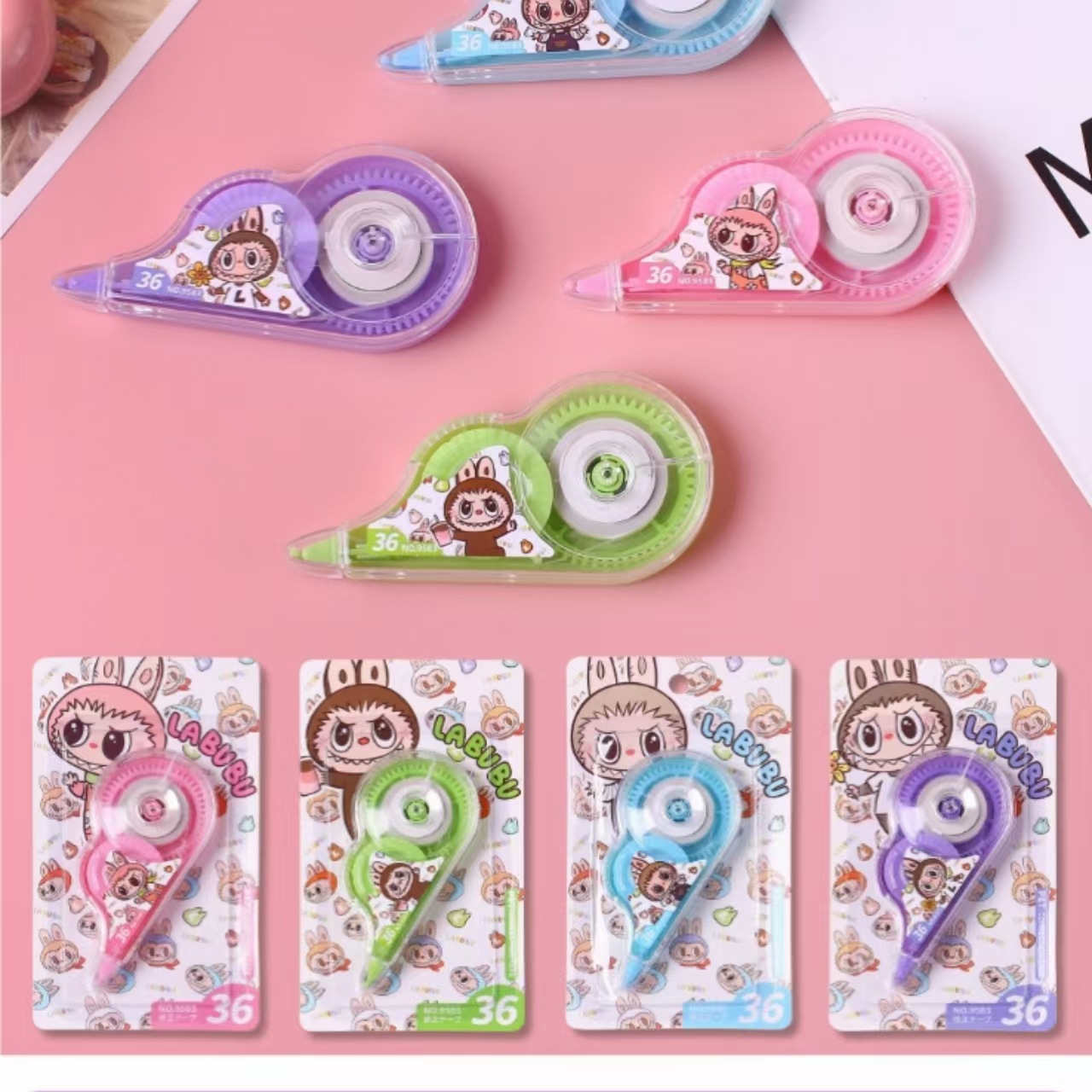 Bút Xóa Kéo Lớn Labubu 9583