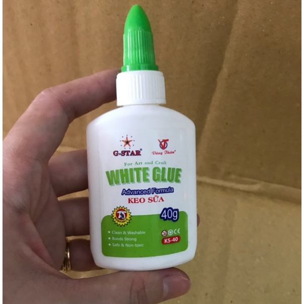 [1 Bottle] Gstar Ks-40 (40g) / Ks-100 (100g) Milk Glue