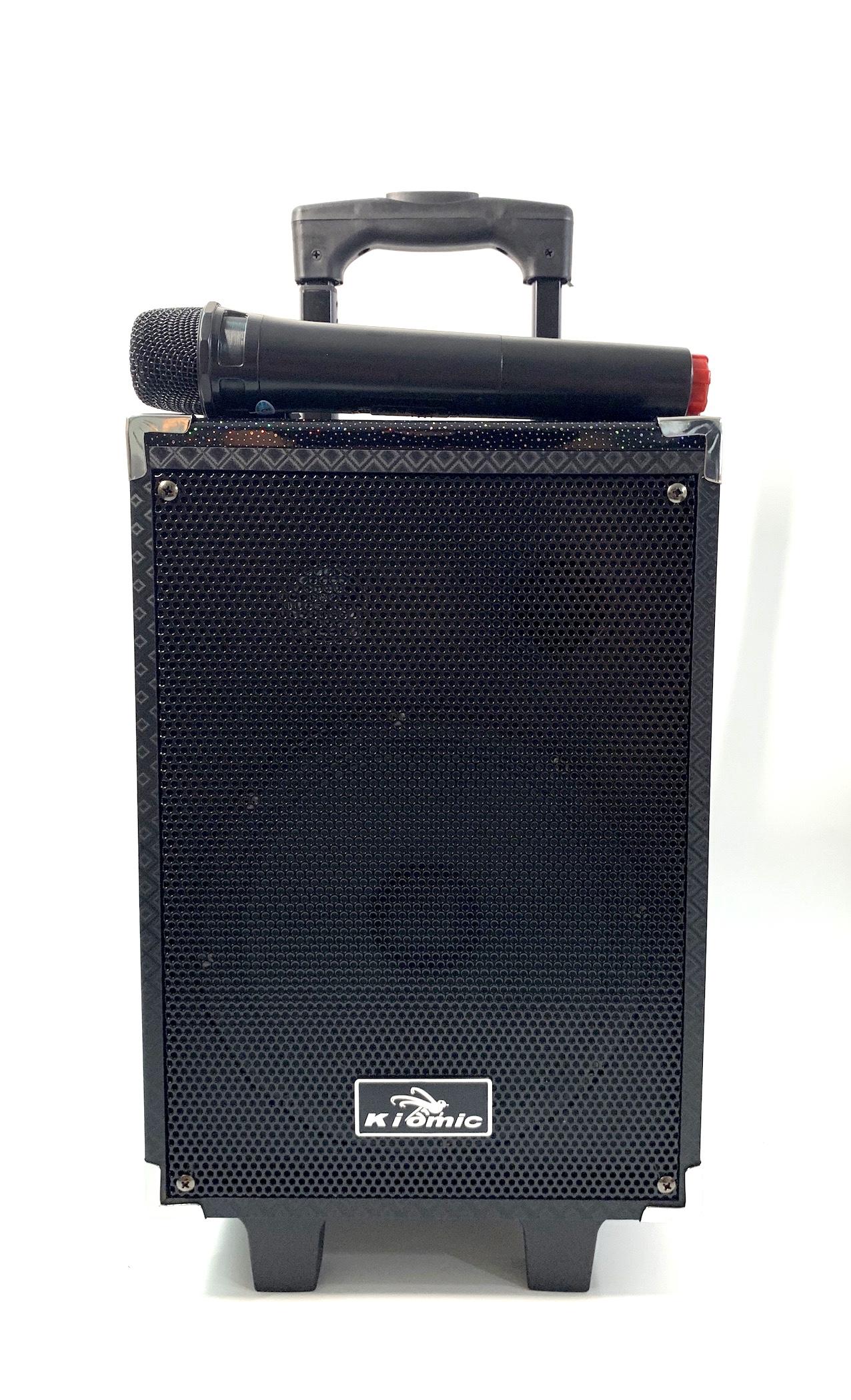 [HCM]Loa Kéo Bluetooth Karaoke Di Động Q8 Pro KIOMIC (Tặng 1 Micro Hát Siêu Hay)