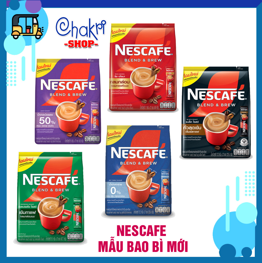 Cà phê sữa hòa tan Nescafe Thái Lan (27 Gói)