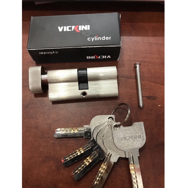 Ruột khoá tay gạt VICKINI 41108.001 ( 70X32 1 đầu chìa )