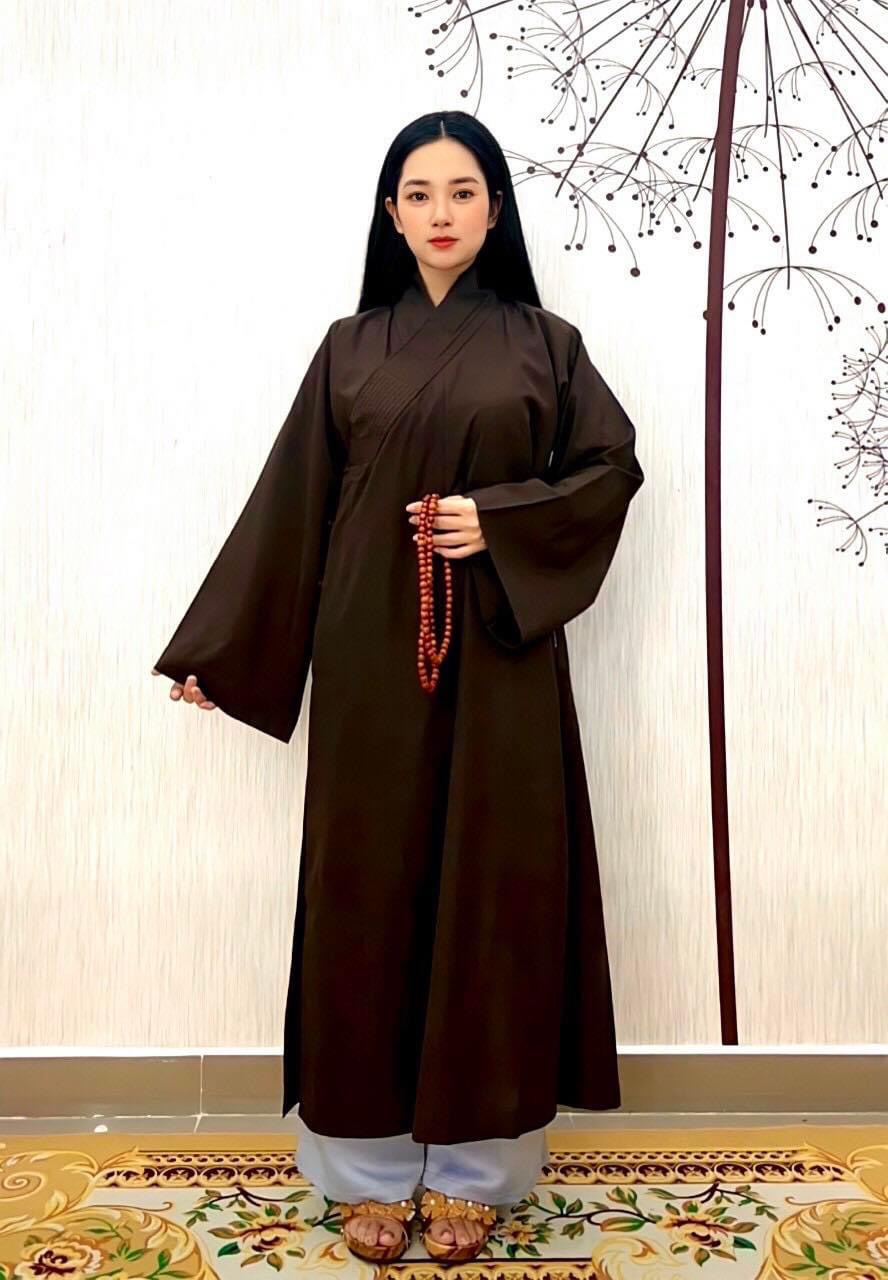 áo tràng vải silk - dành cho phật tử