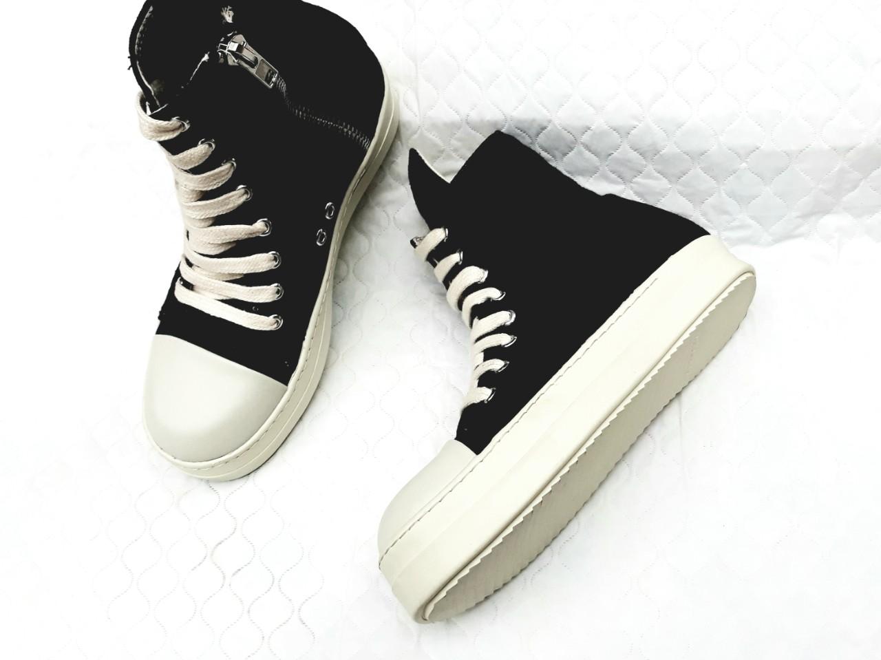 GIÀY SNEAKER NAM NỮ RICK OWEN ĐẾ THƠM CAO CỔ